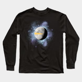 The moon is made of cheese! Long Sleeve T-Shirt